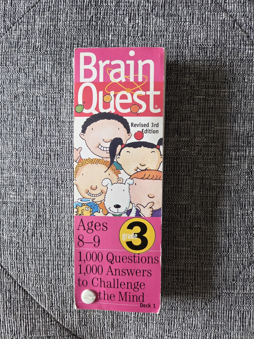 BRAIN QUEST 3rd Grade Questions & Answers Cards - Homeschool Classroom